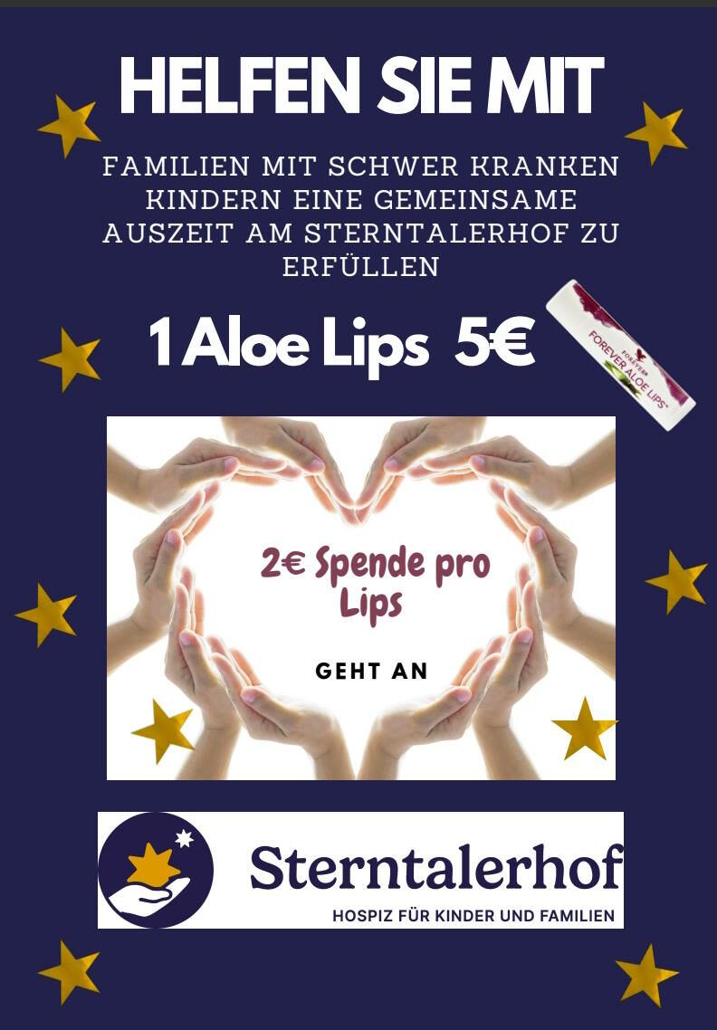 Aloe Lips Spendenaktion