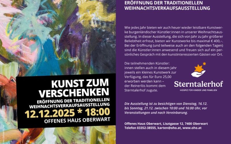 Kunst zum verschenken im OHO