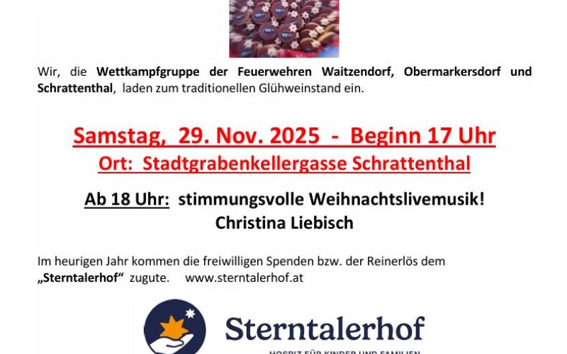 Glühweinstand der FF Wettkampfgruppe W.O.S.