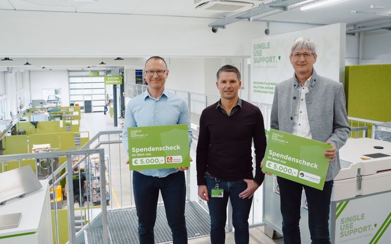 Single Use Support mit Geschäftsführer Christian Praxmarer