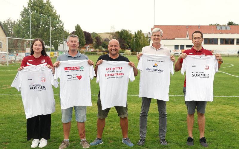 dem SC Loipersdorf-Kitzladen mit seinem Sponsor