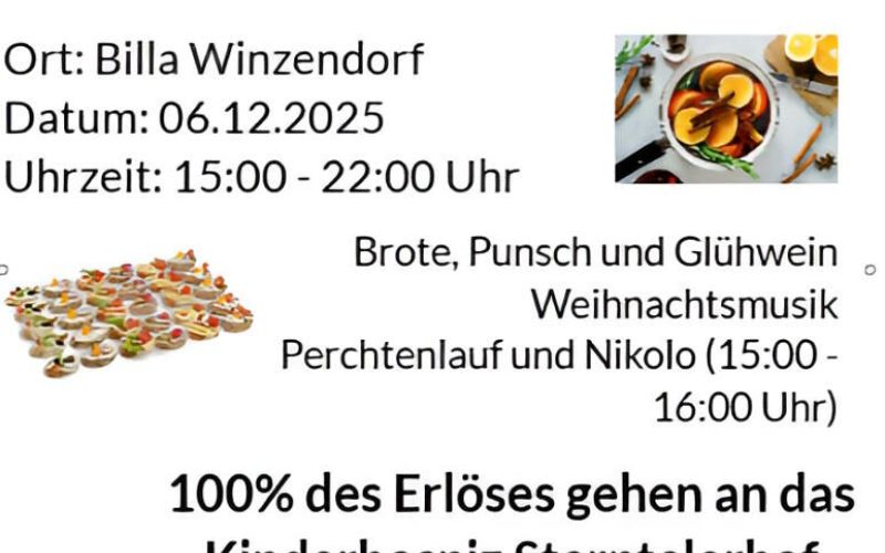 Benefizpunschen Billa Familie Akalin