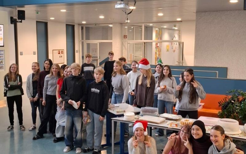 den Schüler*innen der 4c am BRG/BORG Schwaz mit Klassenvorstand Johannes Leutgeb