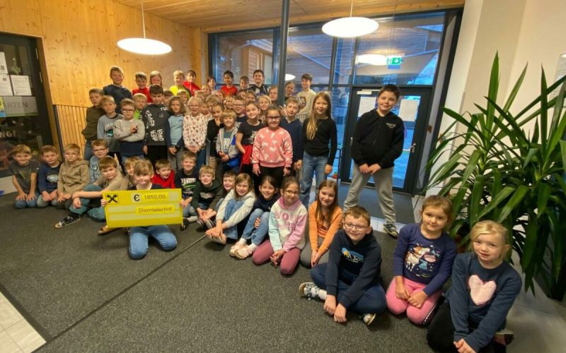 den Schülerinnen und Schülern der VS Pruggern