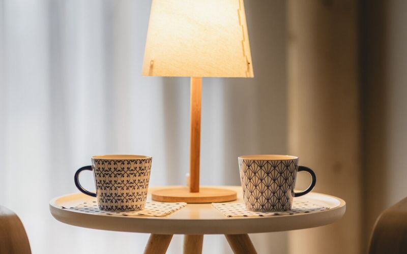 Hospizcafé im Herbst