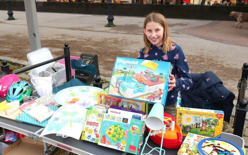 Kinderflohmarkt im Wurstelprater