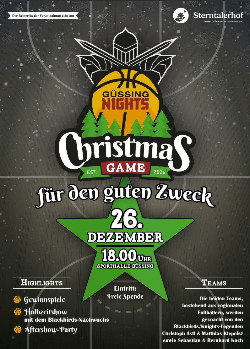 Christmas Game der Güssing Nights