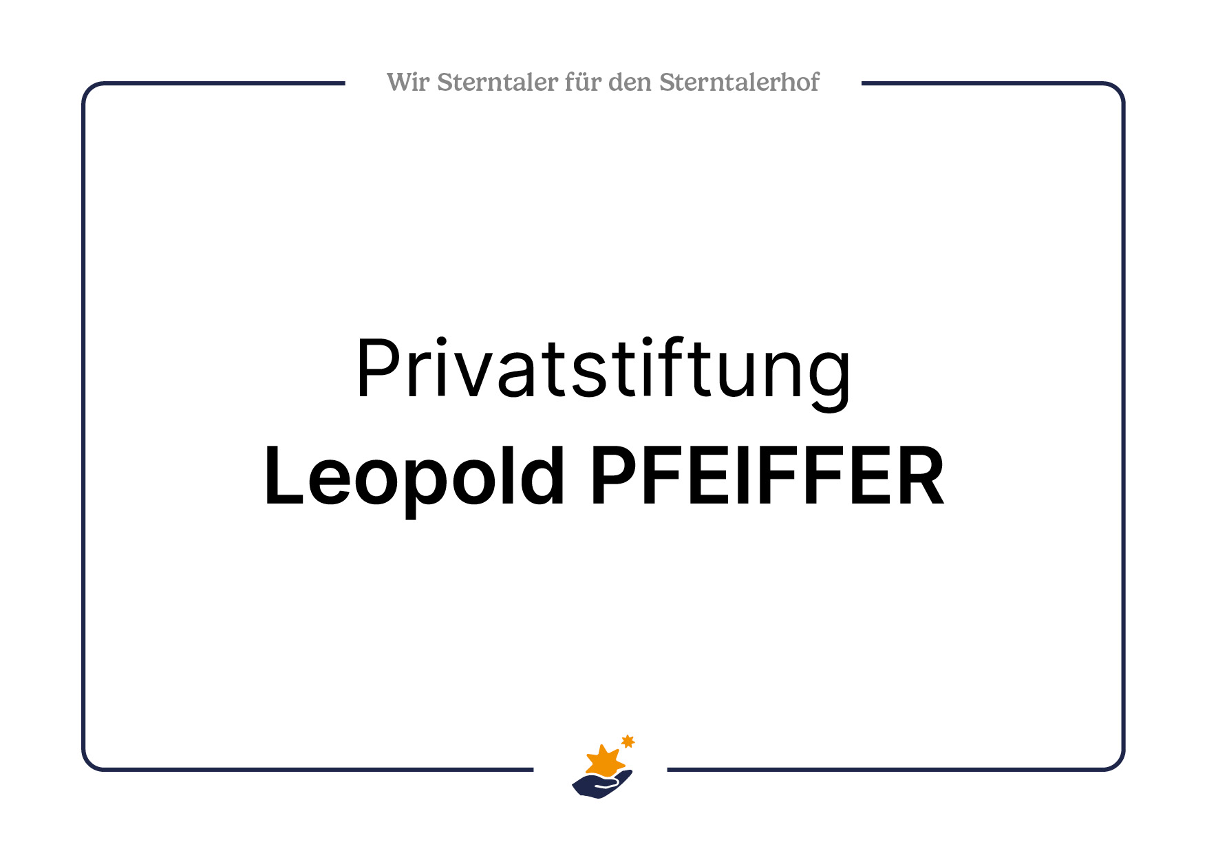 Privatstiftung Leopold Pfeiffer