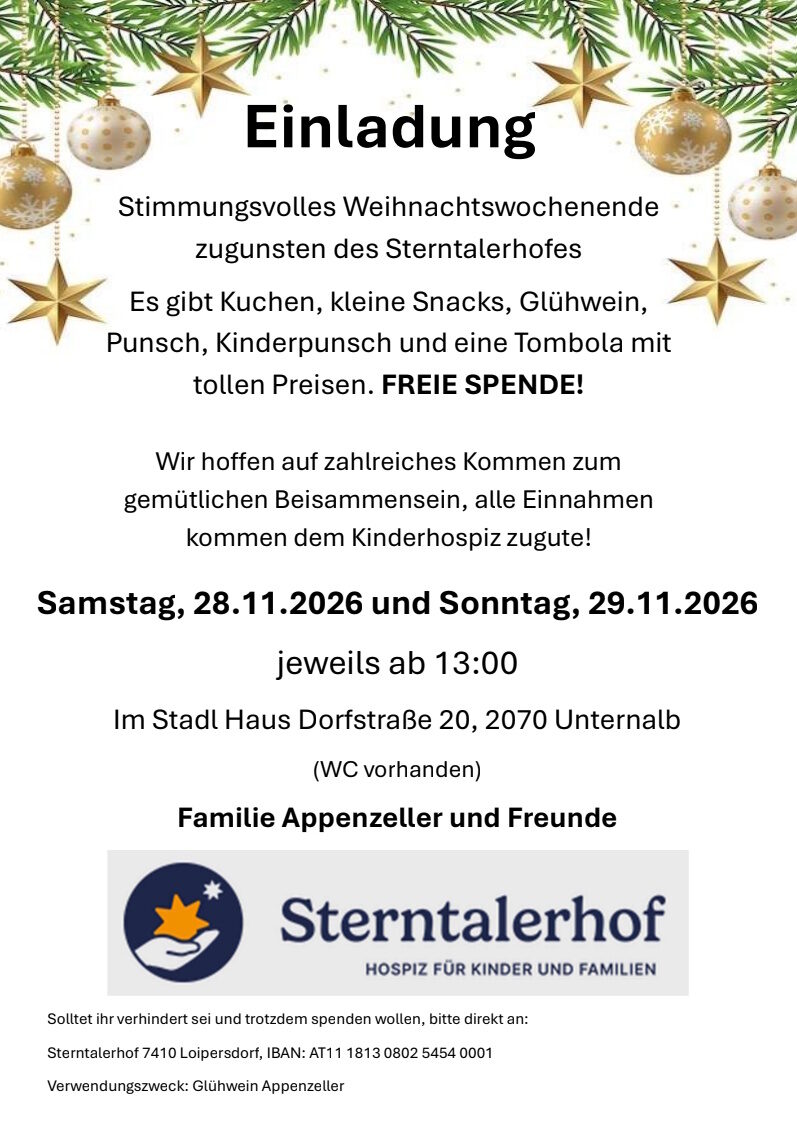 Glühweinstand – Weihnachtswochenende