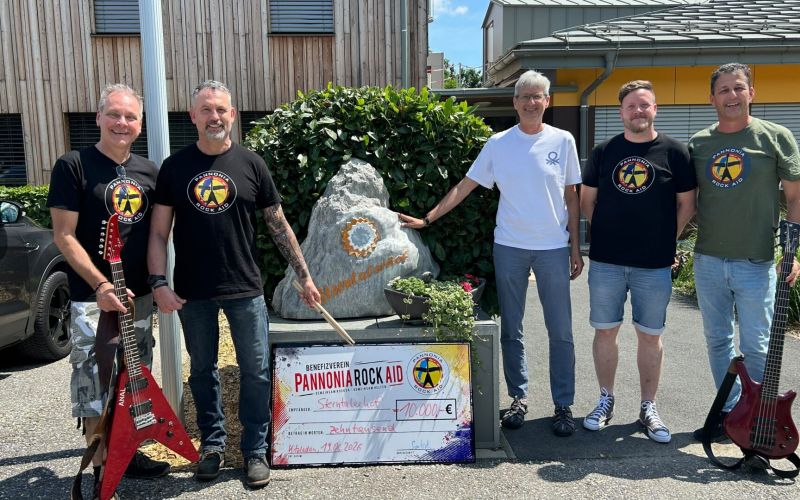 den großartigen Burschen von Pannonia Rock Aid für „Back to the Future 4“