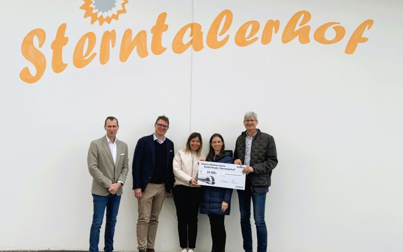 Stefan Erlach und Julia Sebrantke mit Thomas Penz und Johanna Bonimaier,