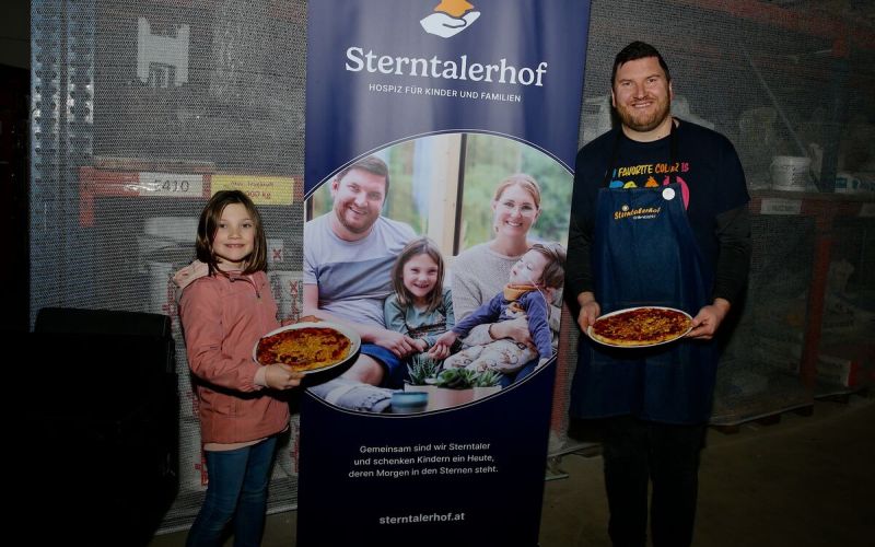 Dominic Dietl mit Vater Franz und Tochter Hanna