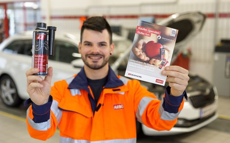 Kaufen. Spenden. Gutes tun – mit ARBÖ und Datacol