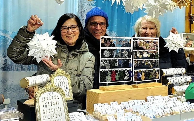 Der Werkerei in Rudersdorf, Frau Alexandra Bäck und ihren HelferInnen