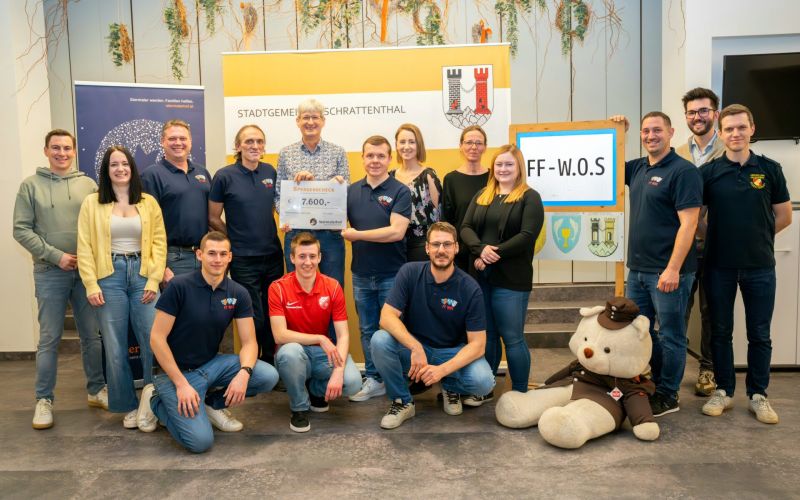 der FF Wettkampfgruppe W.O.S. für die Widmung des Glühweinstandes zugunsten unserer Arbeit!