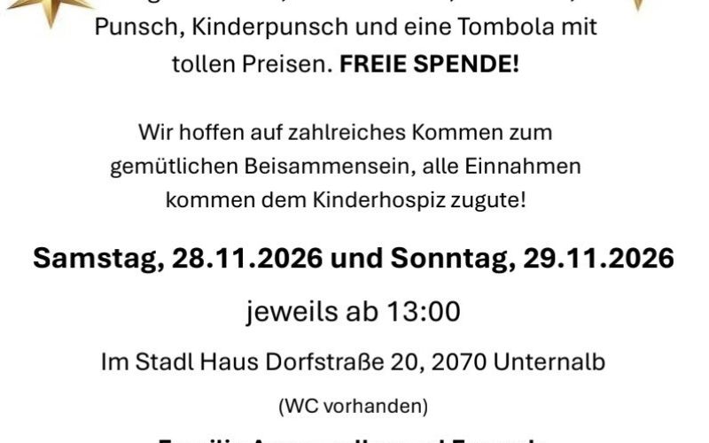 Glühweinstand – Weihnachtswochenende